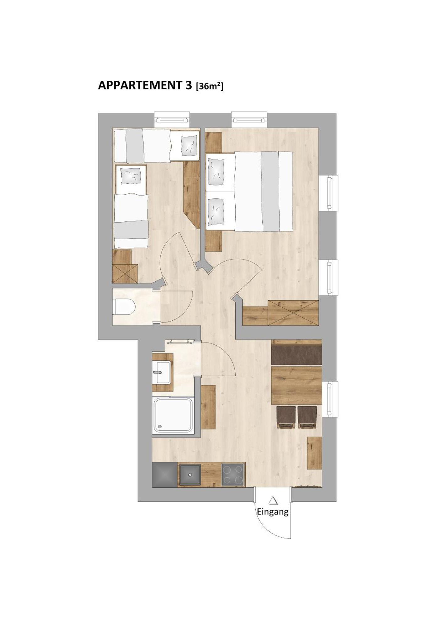 Tischlmuehle Appartements & Mehr Grobming Quarto foto